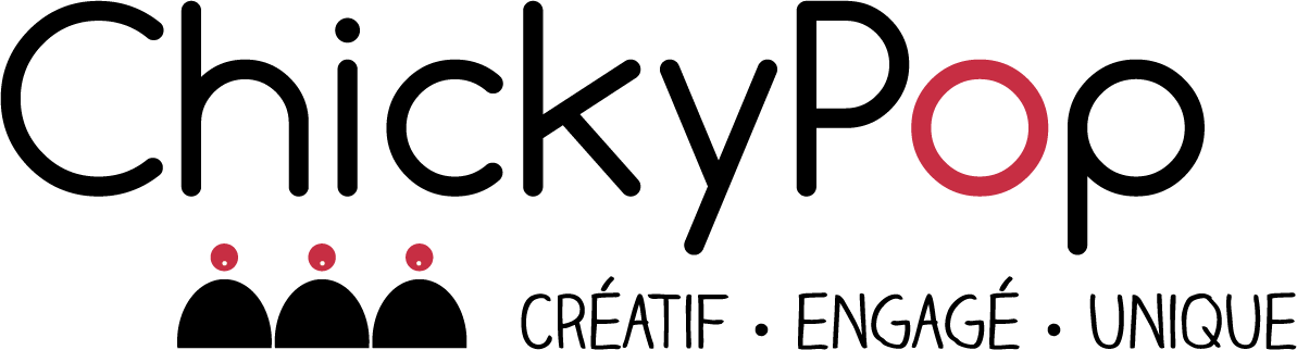Chickypop logo 2020 pour ESAT Belfort
